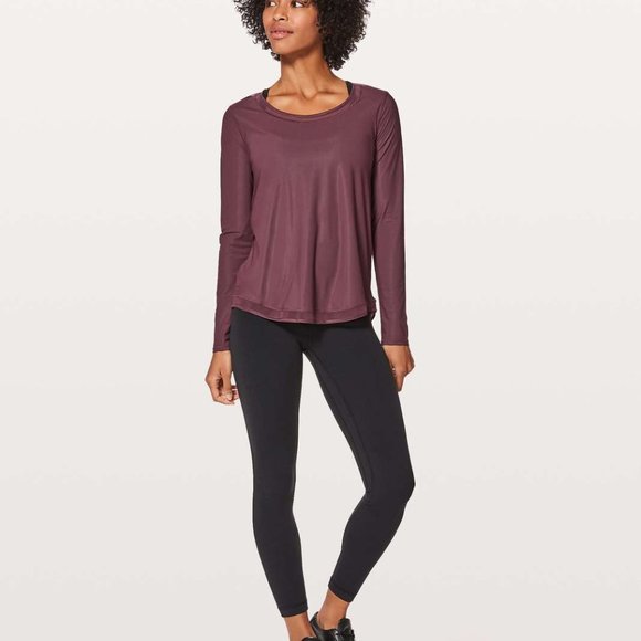 LULULEMON Mix and Mesh Long Sleeve - Picture 2 of 5
